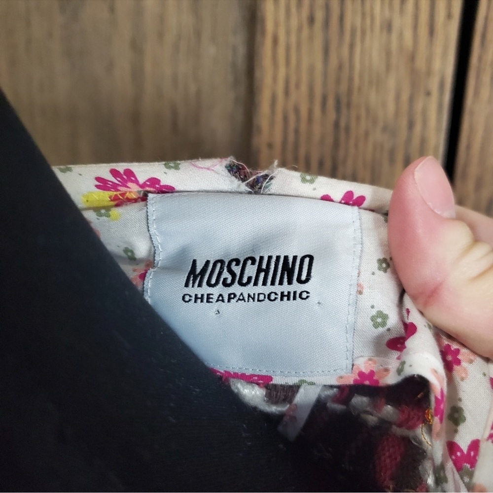 Moschino Tweed Patchwork Jacket - Picture 11 of 11